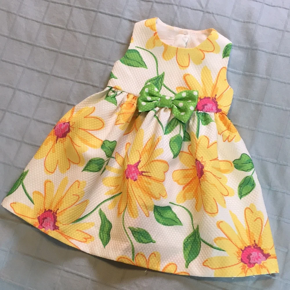 Bonnie Baby Floral Fit & Flare Dress